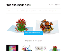 Tablet Screenshot of colossalshop.com